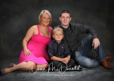 Family-Portrait lady in a red dress -Dean-McDonald-Photography