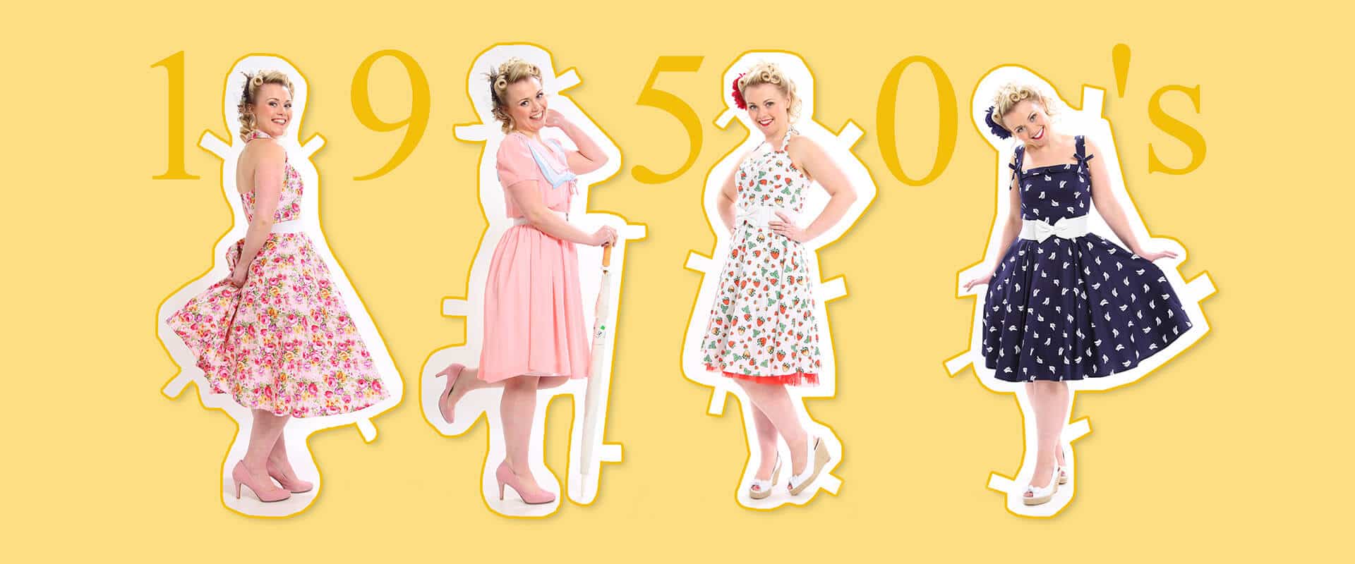 Artistic Composition as a 1950's pin-up poster